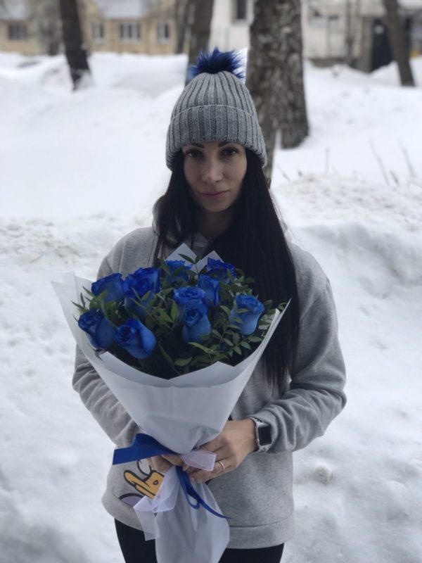 синие розы Красноярск
